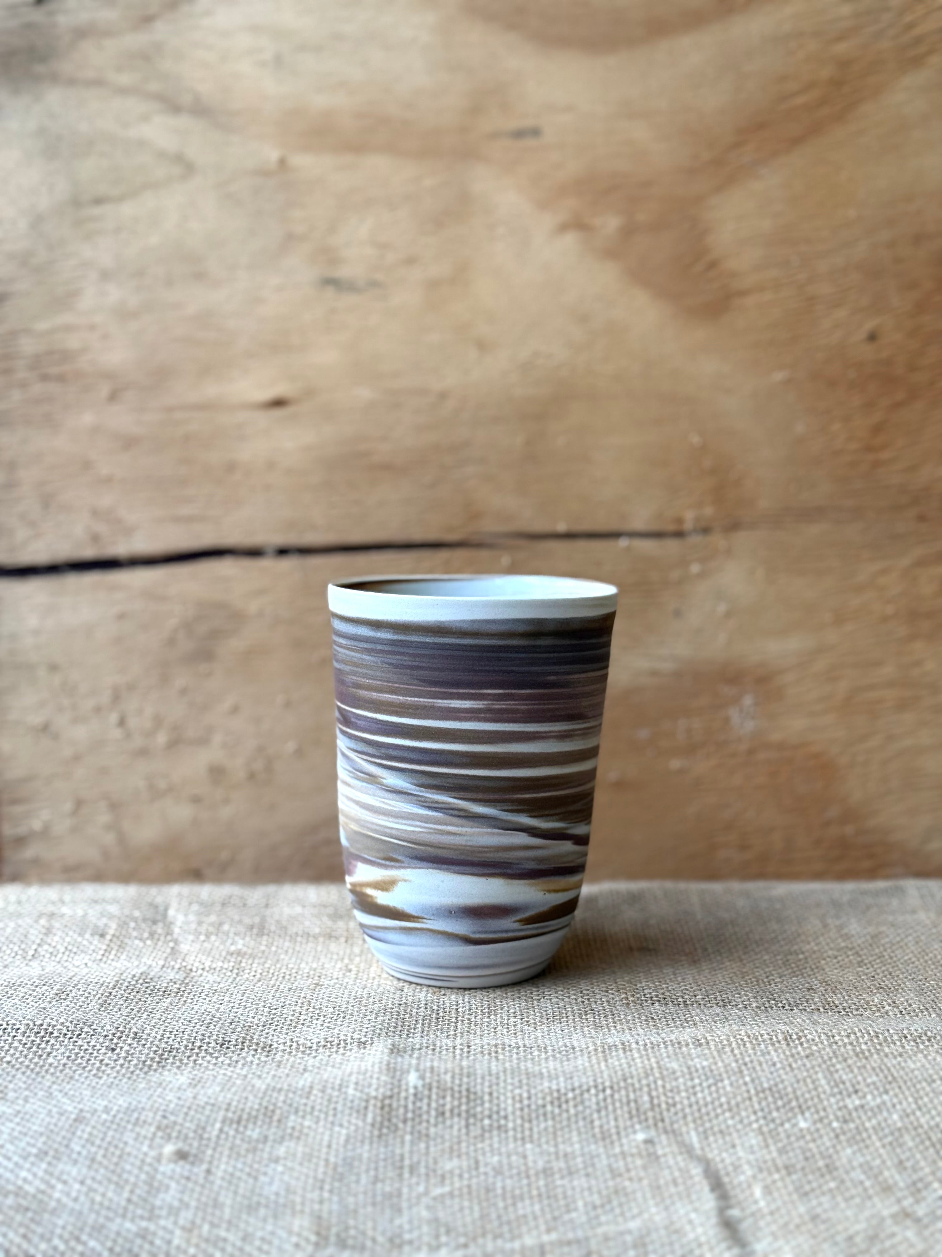 Cup in dark brown