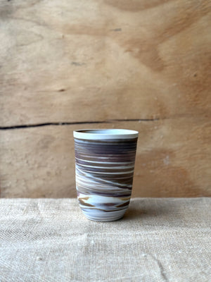 Cup in dark brown